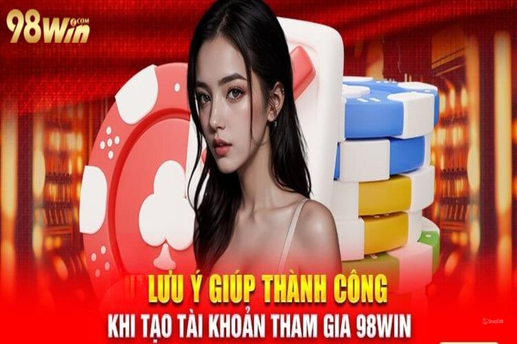 Điều kiện và lưu ý để đăng ký 98win thành công